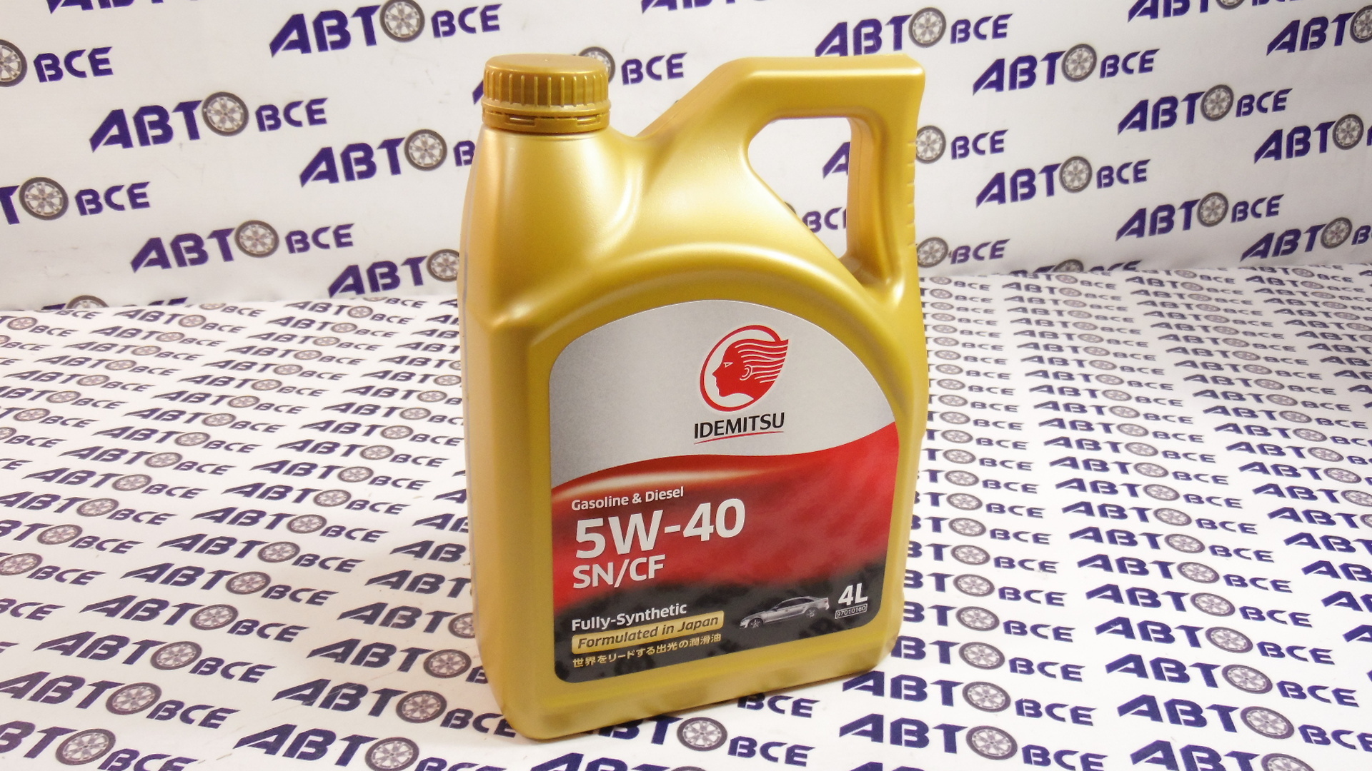 Масло моторное 5W40 (синтетическое) SN/CF 4л IDEMITSU