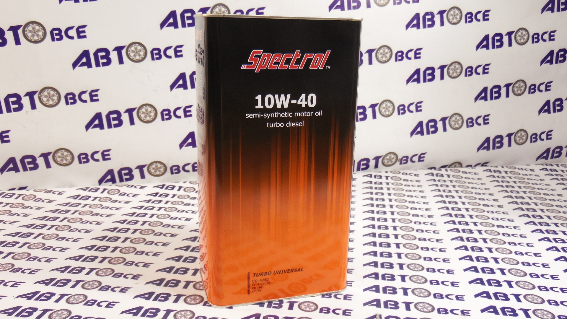 Масло моторное 10W40 (полусинтетическое) CF-4/CF/S3 TURBO DIESEL 5л SPECTROL