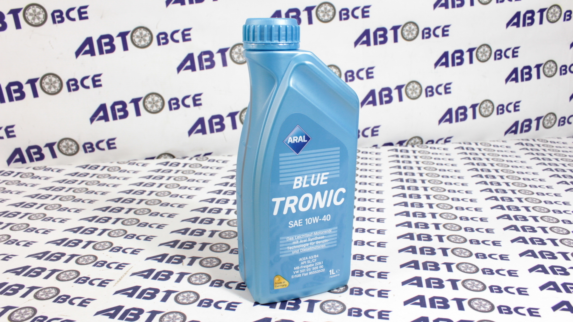 Масло моторное 10W40 (полусинтетическое) SL/CF BLUE TRONIC 1л ARAL