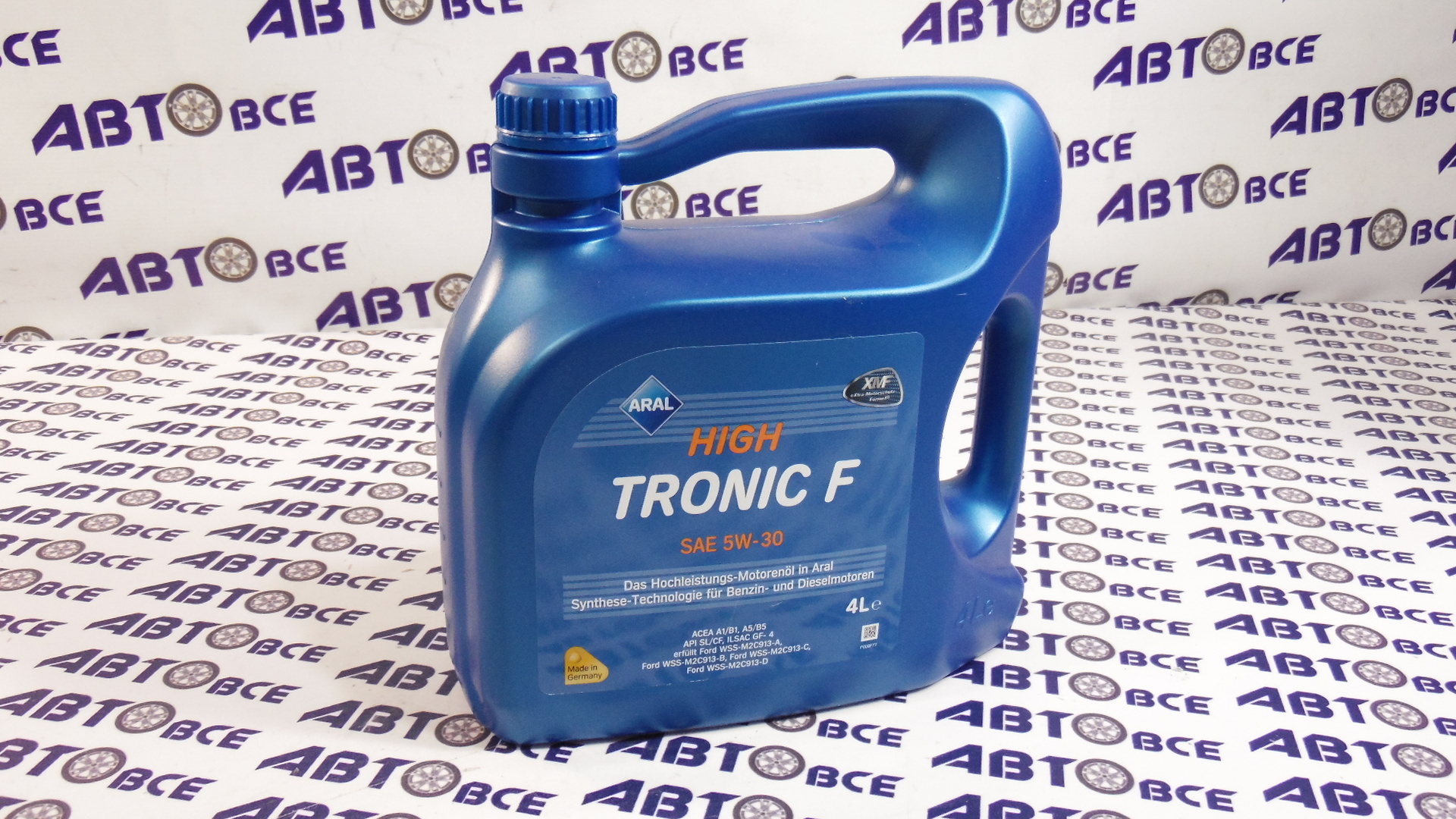 Масло моторное 5W30 (синтетическое) SL/CF High Tronic F 4л ARAL