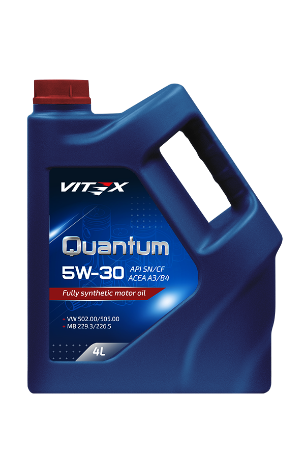 Масло моторное 5W30 (синтетическое) SN/CF Quantum 4л VITEX