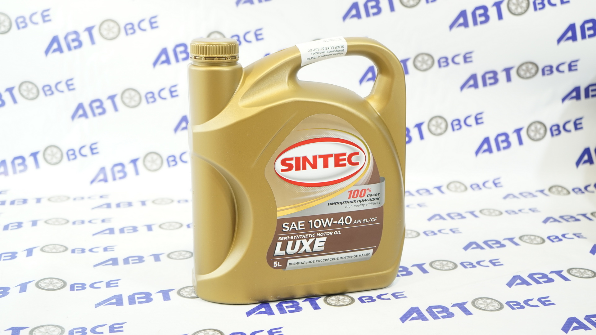 Масло моторное 10W40 (полусинтетическое) SL/CF LUXE 5л SINTEC