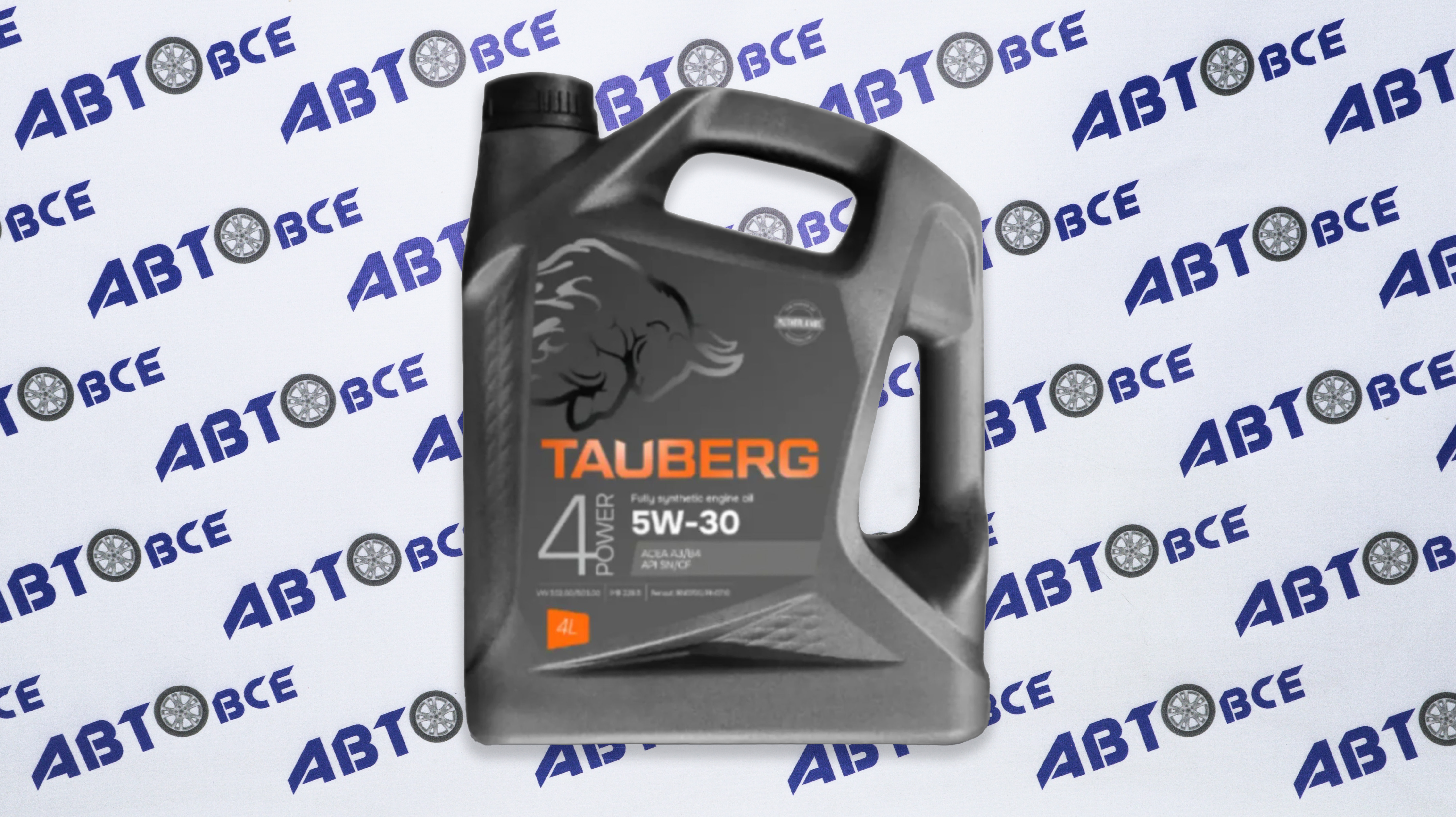 Масло моторное 5W30 (синтетическое) SN/CF A3/B4 4POWER 4л TAUBERG
