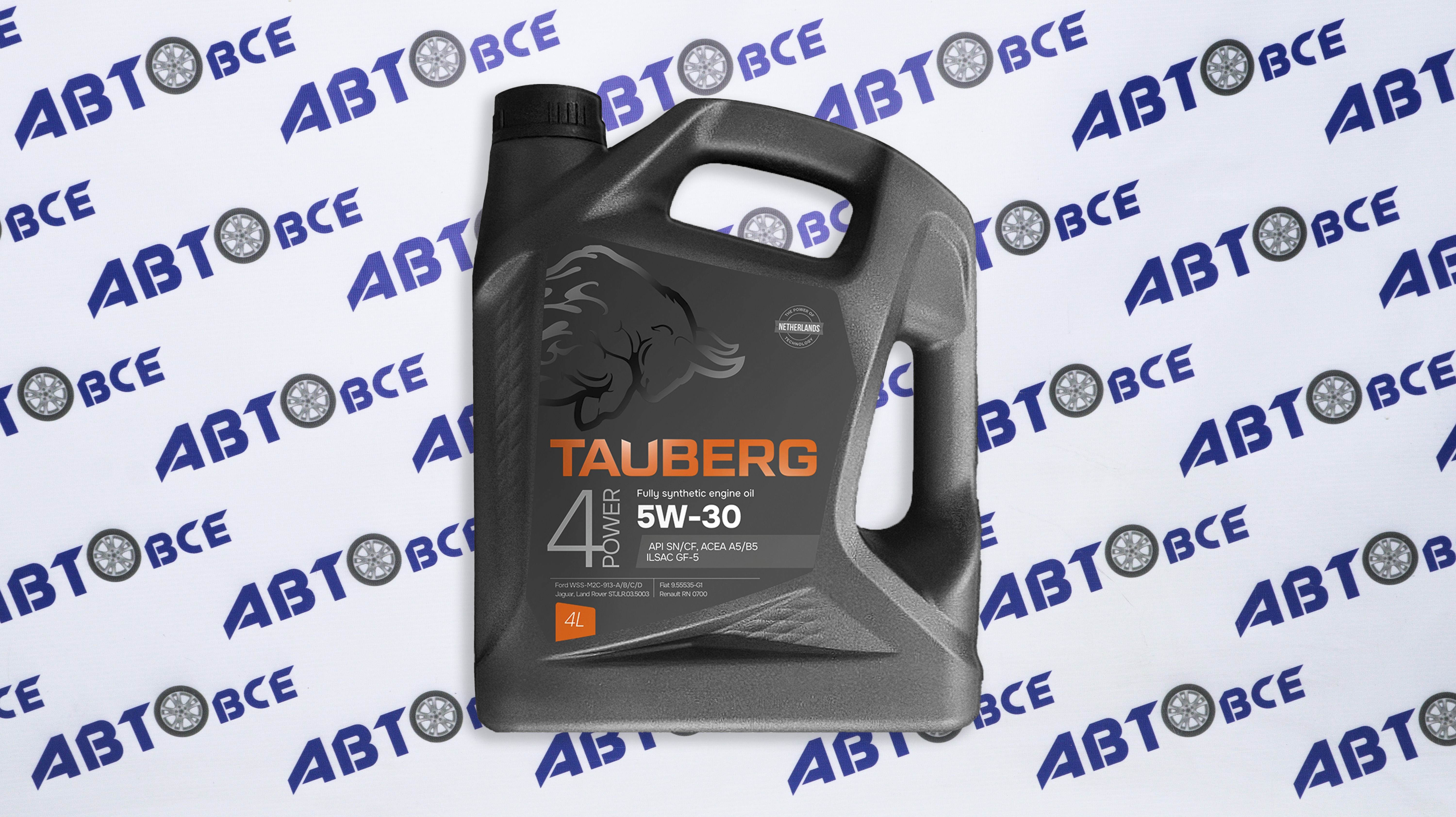 Масло моторное 5W30 (синтетическое) SN/CF A5/B5 GF-5 4POWER 4л TAUBERG