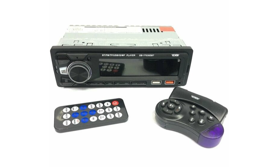 Автомагнитола (магнитофон) 1din (USB/BT/SD/FM/AUX/MP3) DV-7030 (Аналог) PIONEER-OK