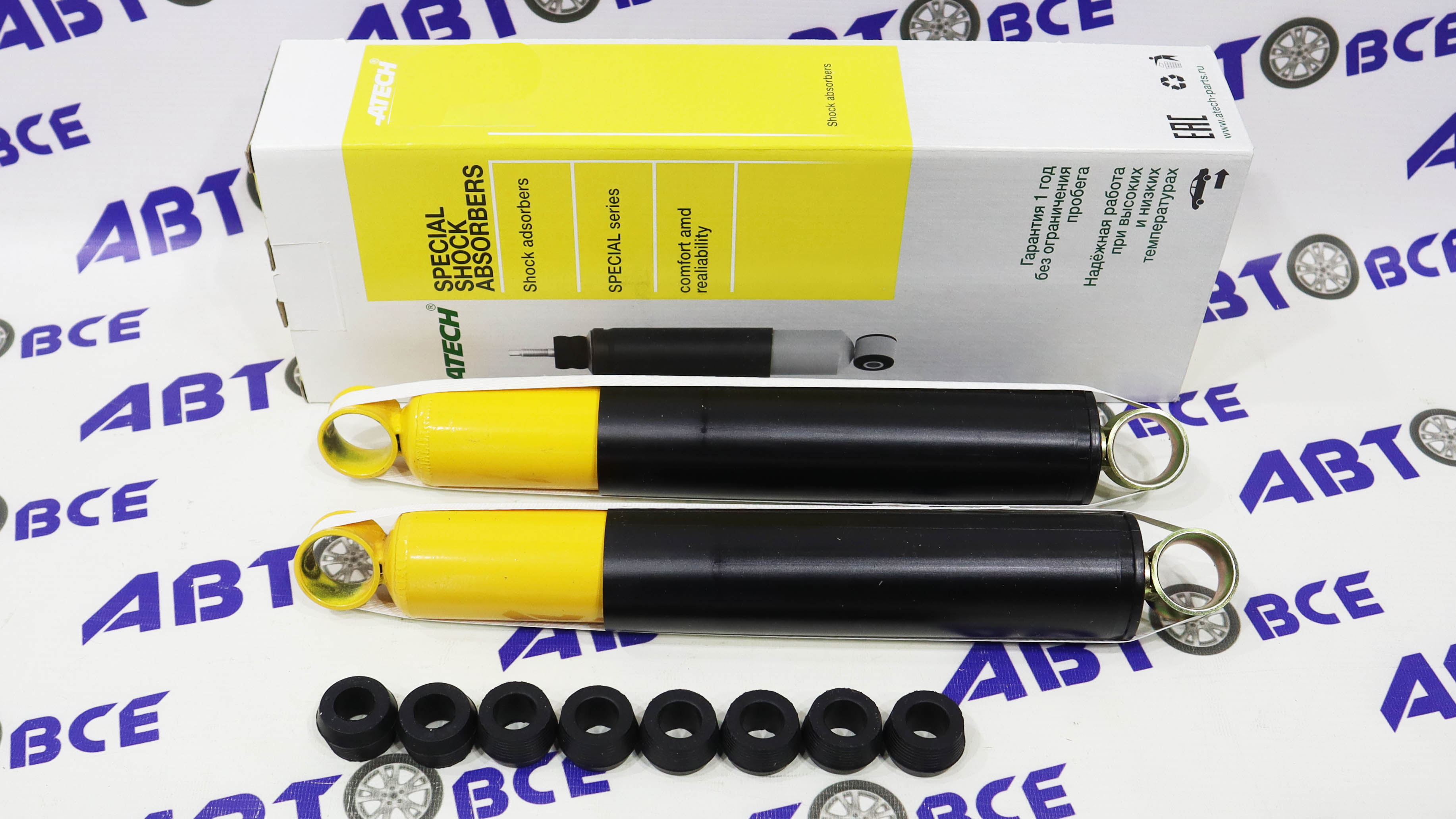 Амортизатор задний ВАЗ-2121-21213 (газомасляный) (комплект 2шт) ATECH