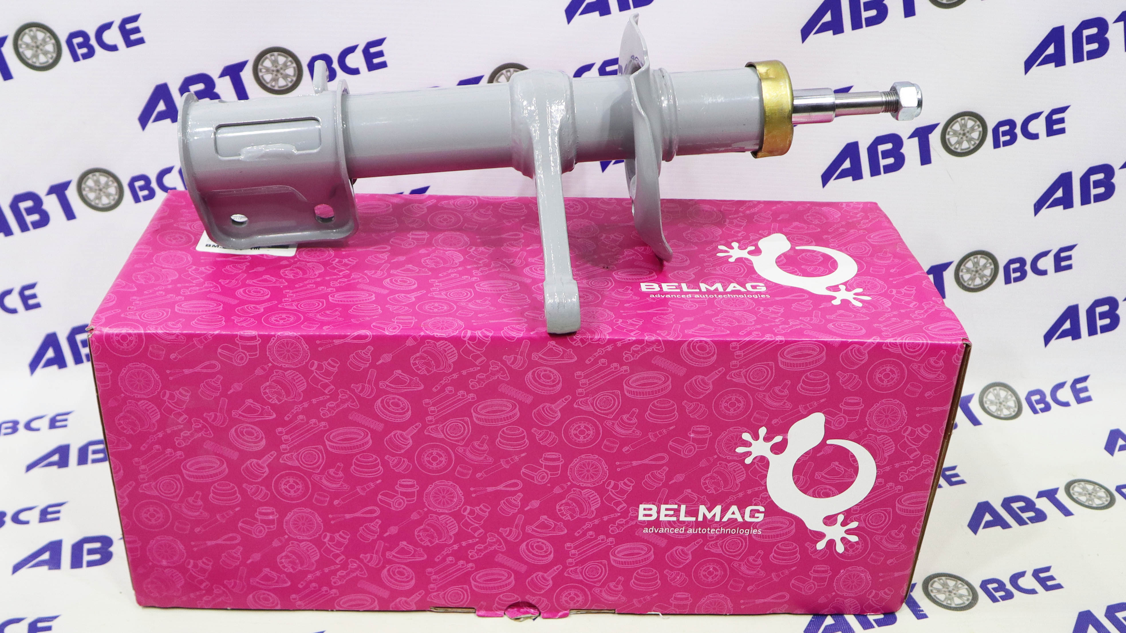 Амортизатор передний (стойка в сборе) правый ВАЗ-2170 (масляный) БЕЛМАГ