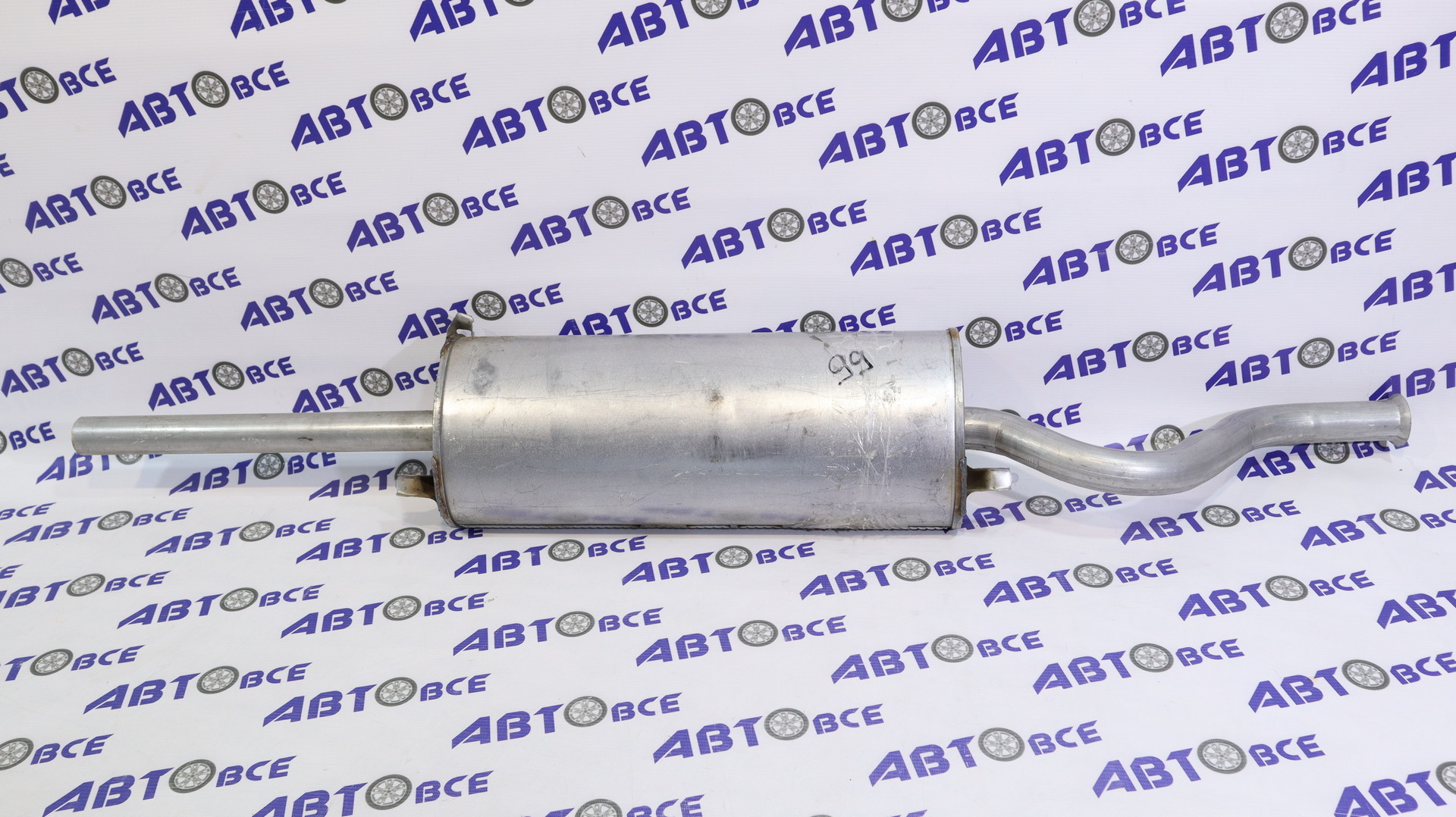 Глушитель (задняя часть) ВАЗ-21099 алюминиевый Тольятти