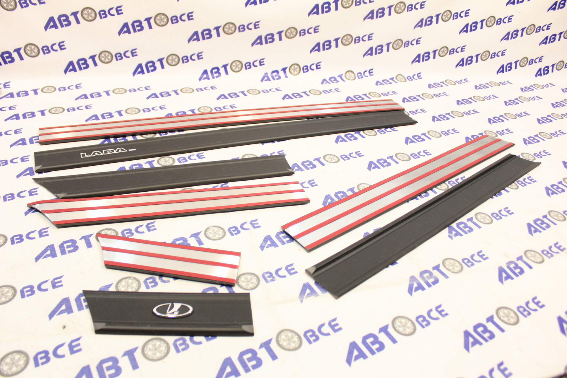 Молдинг кузова ВАЗ-2101-07 (комплект полуширокий) 