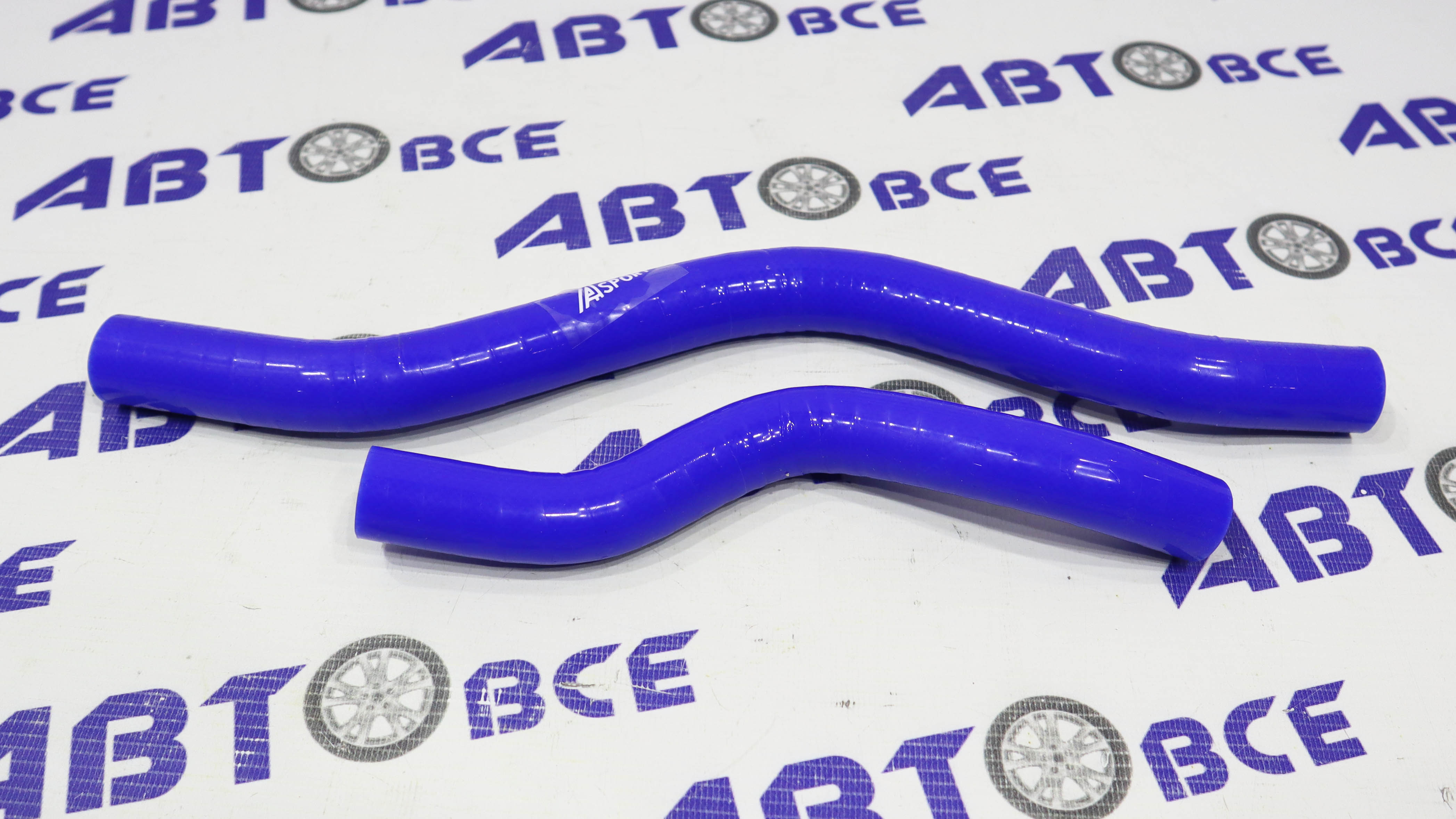 Патрубки печки отопителя (комплект 2шт) ВАЗ-2111 4-х слойные силикон A-SPORT