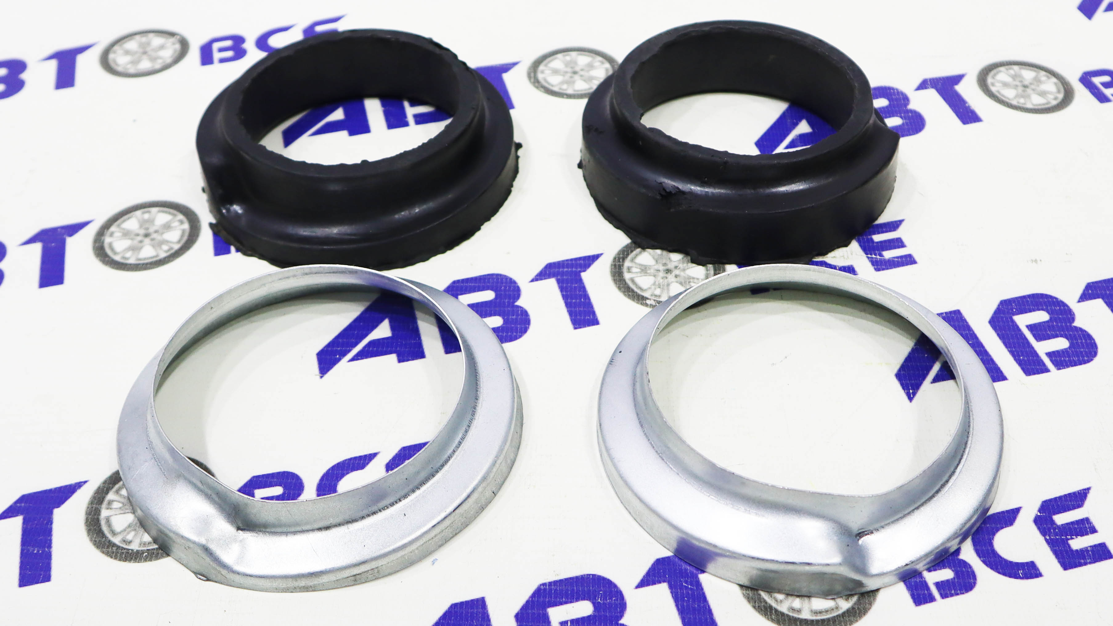 Подушки передних пружин (комплект 2 шт) с чашками ВАЗ-2101-07-2121 UAD