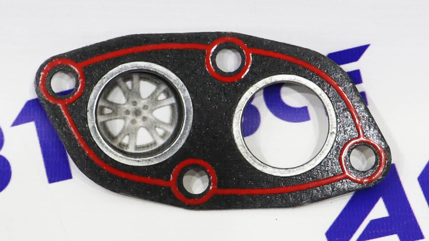 Прокладка приемной трубы (штанов) ЗАЗ-1102 (паронит) Украина