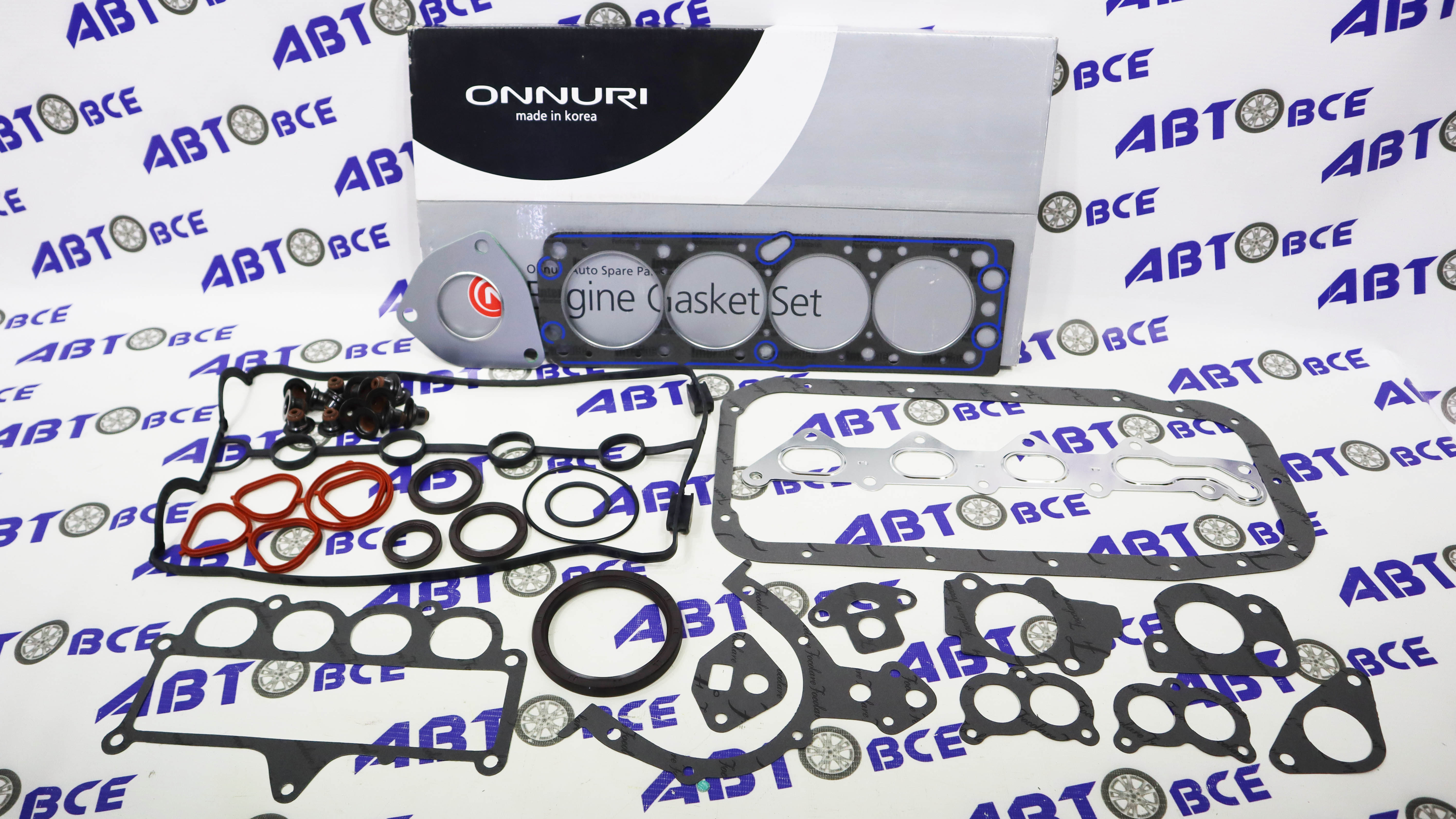 Набор прокладок двигателя (полный) Lacetti 1.4-1.6 Aveo 1.6 nexia 2 1.6 ONNURI