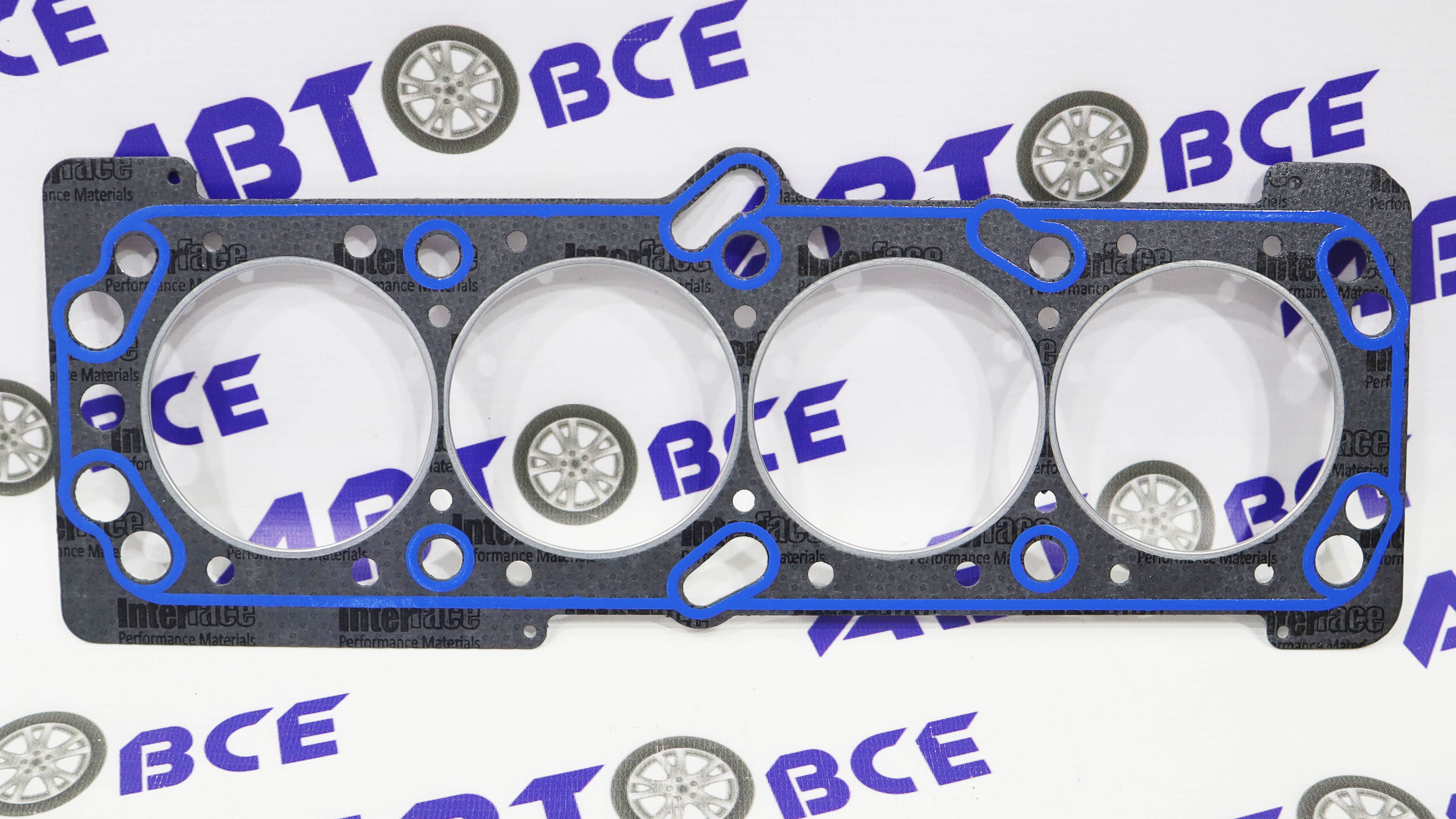 Прокладка ГБЦ 16V 1.4-1.6 Lacetti,Aveo,Nexia,Cruze паронит (109л.c) 2 овальных отверстий DAEWOO 