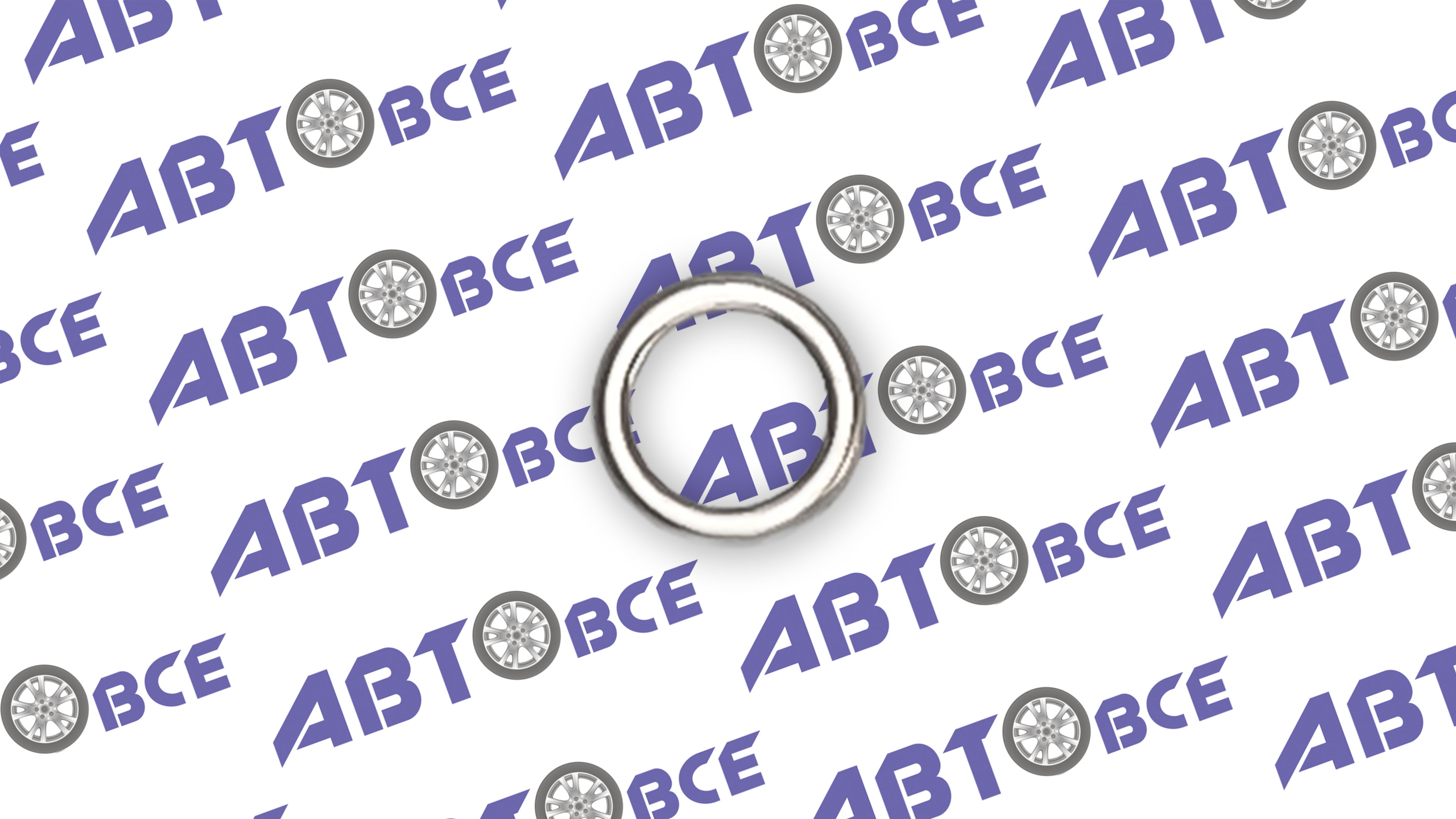 Прокладка сливной пробки поддона (картера) для HYUNDAI, KIA, HONDA (металл) КВАДРАТИС