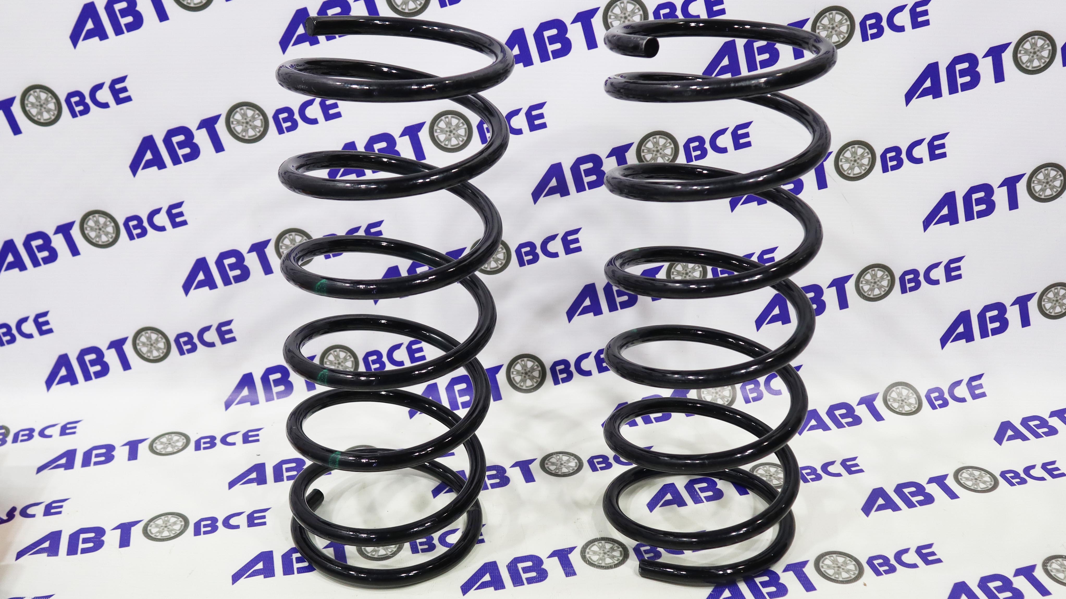 Пружины передние ВАЗ-2108-2109-2113-2114-2115 (комплект 2шт) зеленая метка AVTOSTANDART