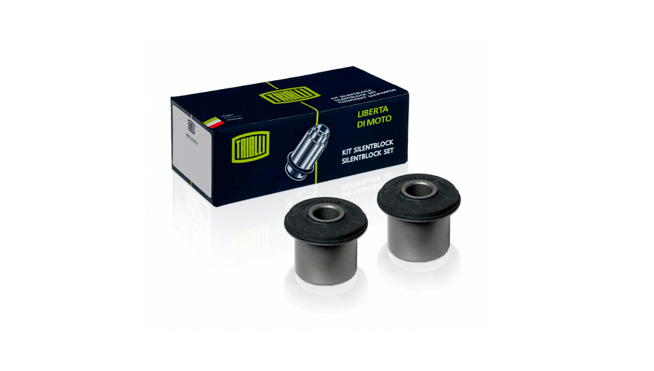 Сайлентблок (шарнир) рычагов - нижних ВАЗ-21214-2123 (комплект 2 шт) (Нового Образца-толстый) TRIALL