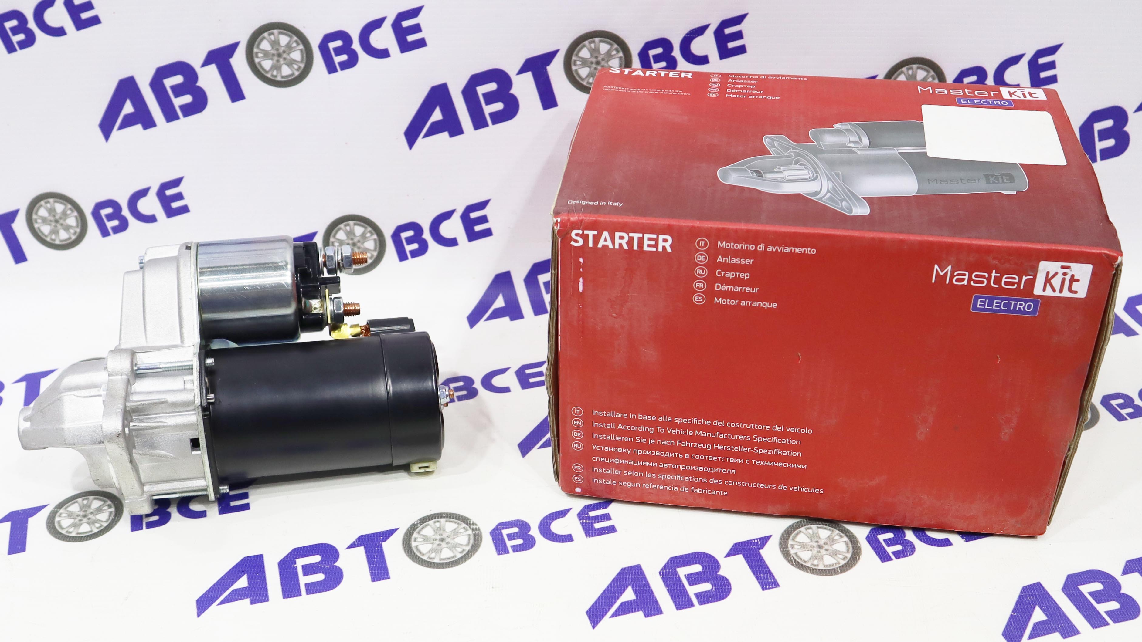 Стартер CHEVROLET AVEO/LANOS 1.3Kv (1.3kw)