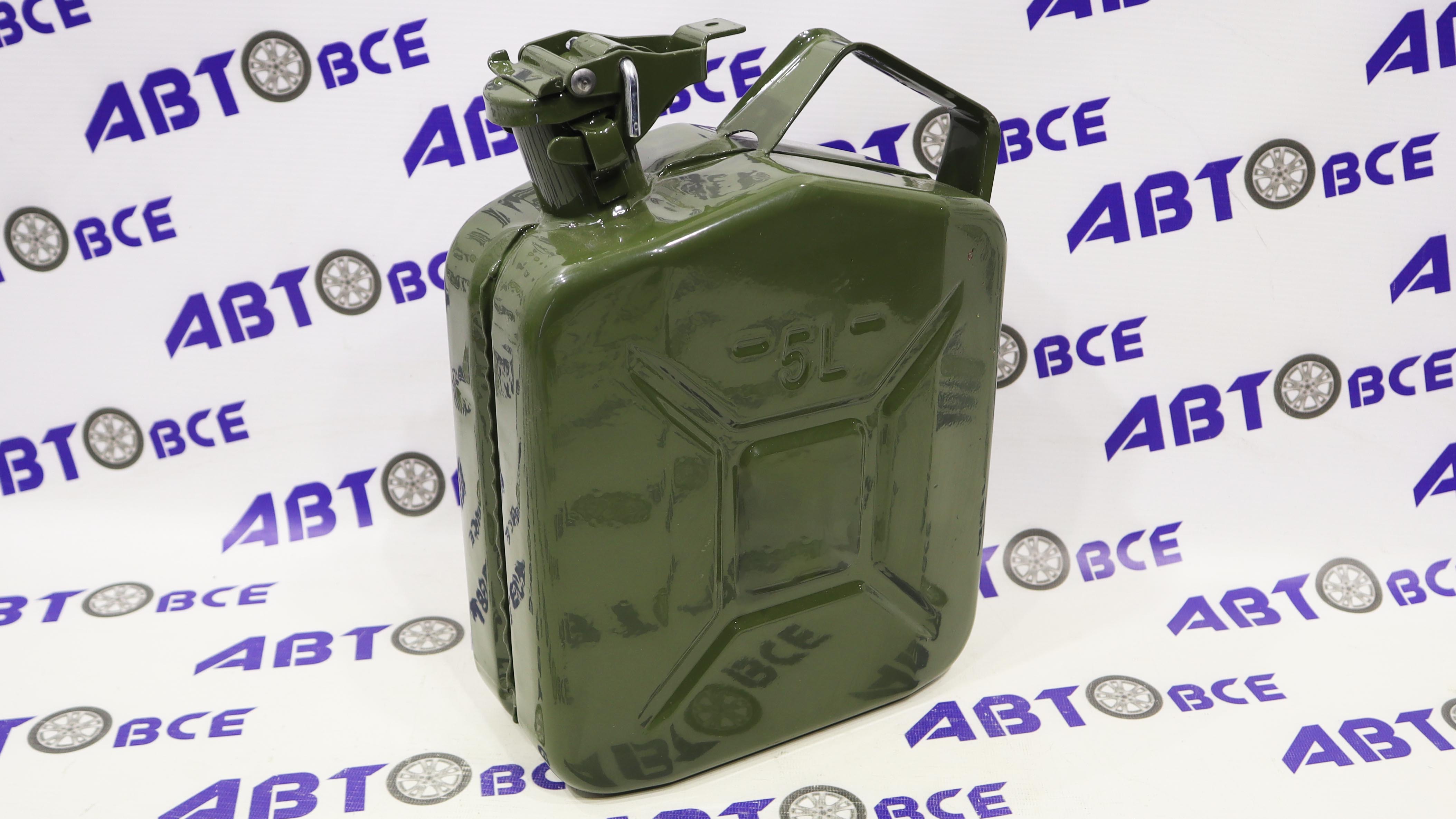 Канистра металлическая 5л. (с прижимной крышкой) NOVA BRIGHT