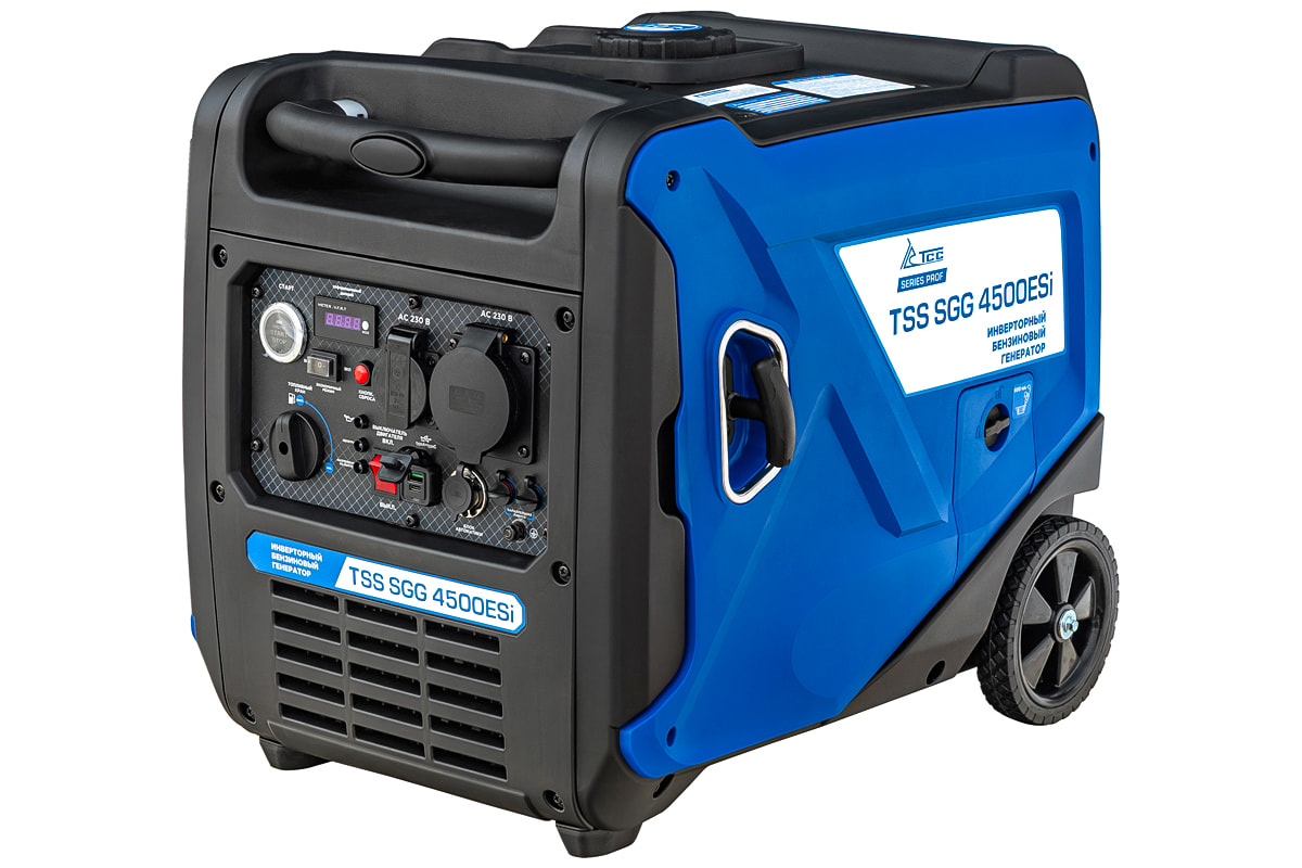 Генератор 220V (Бензиновый) инверторный - мало потребляет TSS SGG 4500ESi Мощность 4,2 - 4,5кВт TSS