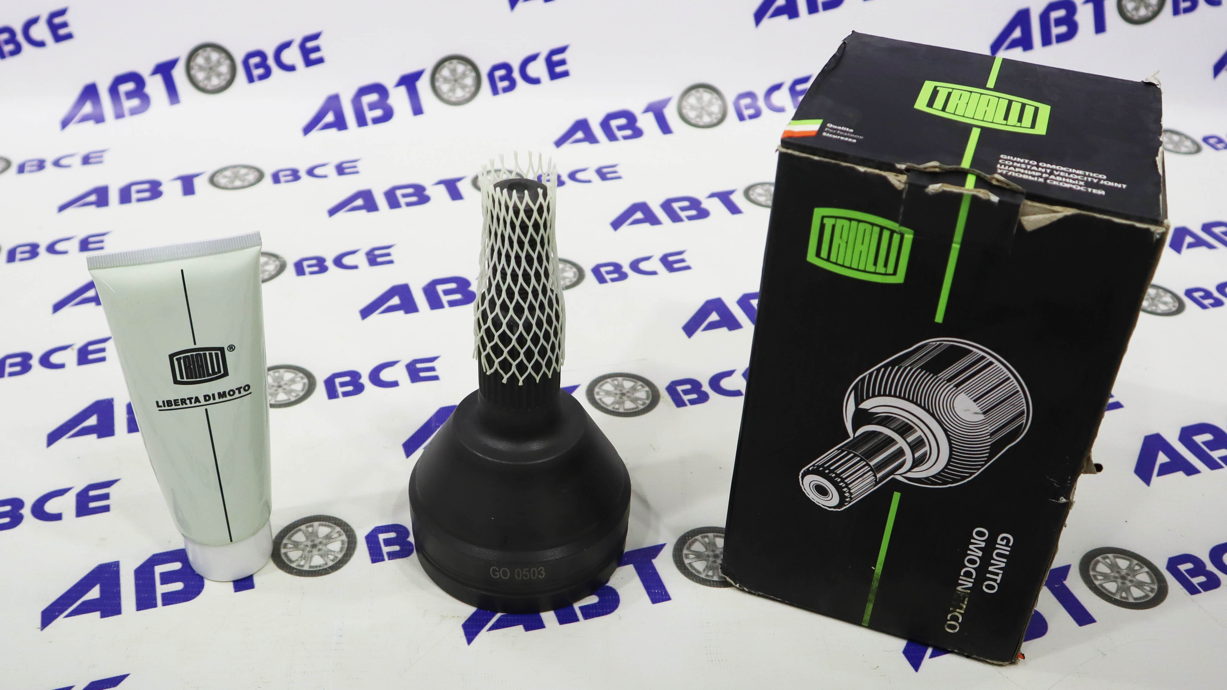 Шрус наружный Captiva УЦЕНКА (в к-т нет пыльника, хомут 2 шт, стопорного кольца и гайки) TRIALLI