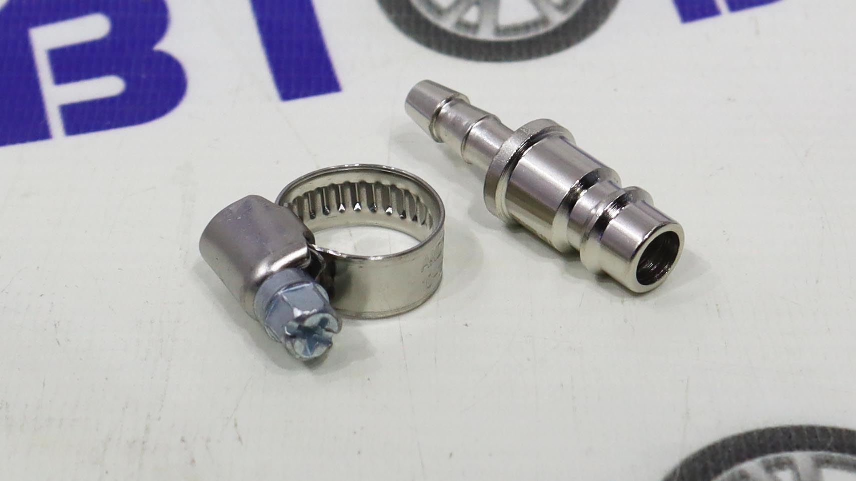 Штуцер быстроразъемный на шланг 6мм ANDYCAR